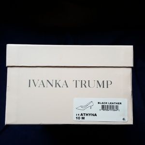 Black Leather Ivanka Trump Shoe